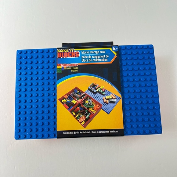 Make-it Blocks Base Plate / Storage Case Compatible With Lego + 1 Blocks 72 Pc - Picture 4 of 11